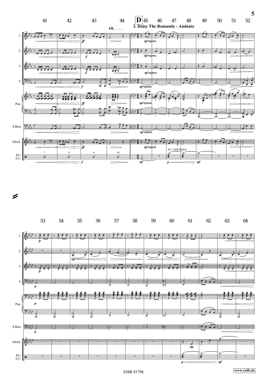4 Little Dogs 4 Little Dogs Brass Quartet scores gallery preview page 5