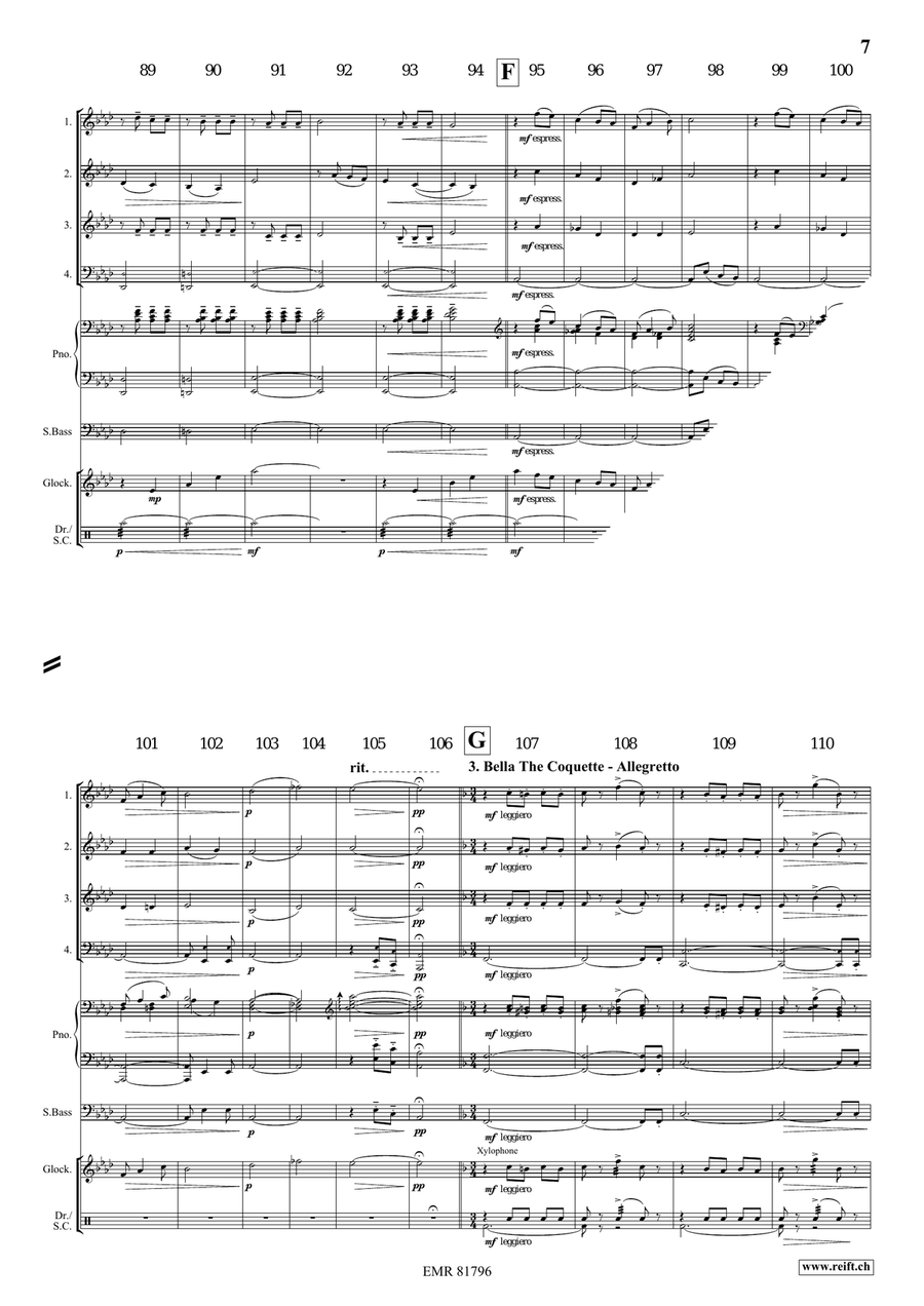 4 Little Dogs 4 Little Dogs Brass Quartet scores gallery preview page 7