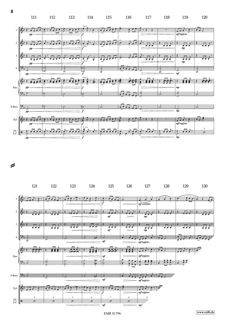 4 Little Dogs 4 Little Dogs Brass Quartet scores gallery preview page 8