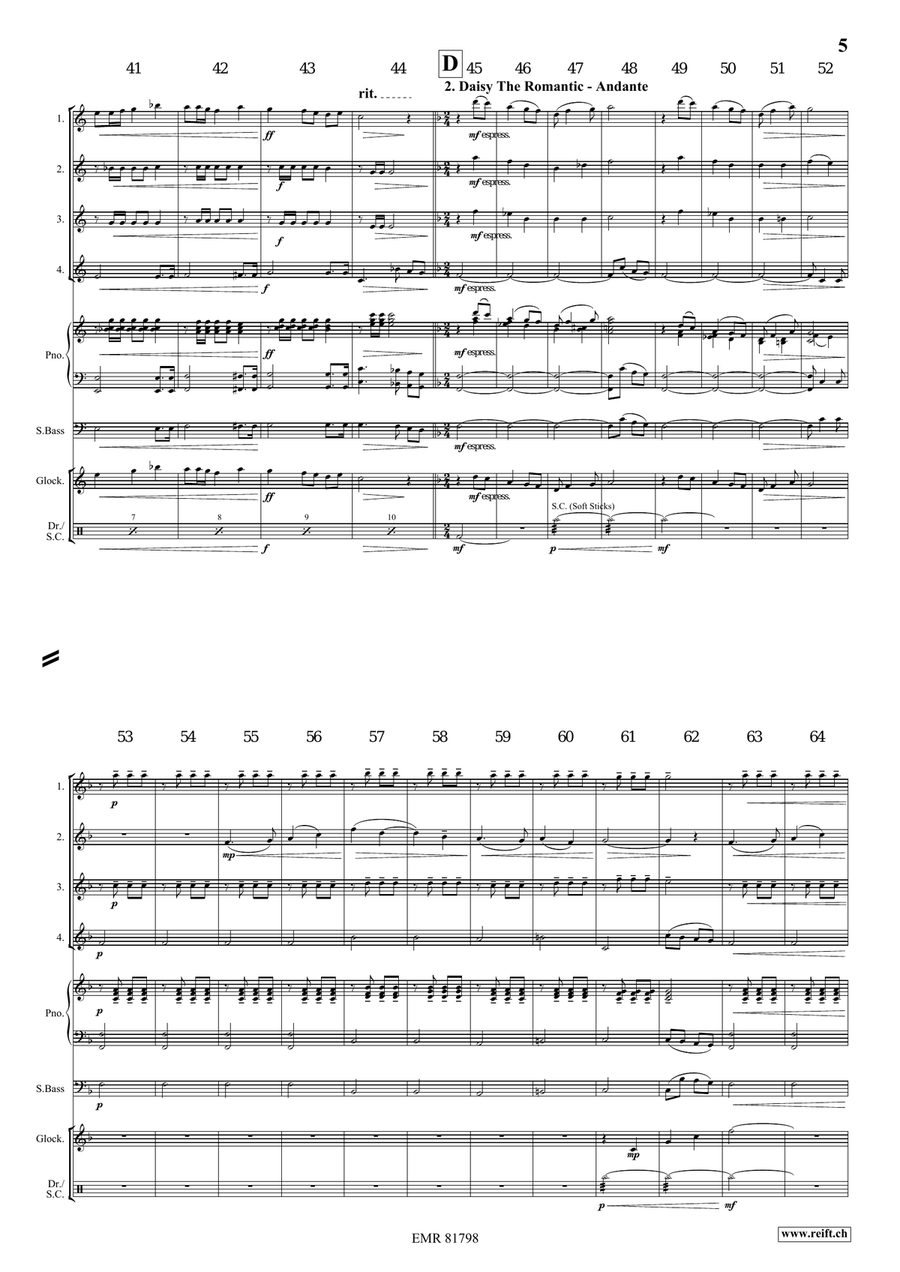 4 Little Dogs 4 Little Dogs Flute Quartet scores gallery preview page 5
