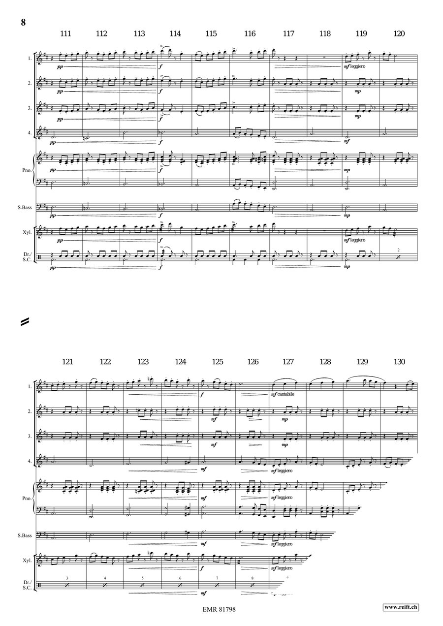 4 Little Dogs 4 Little Dogs Flute Quartet scores gallery preview page 8