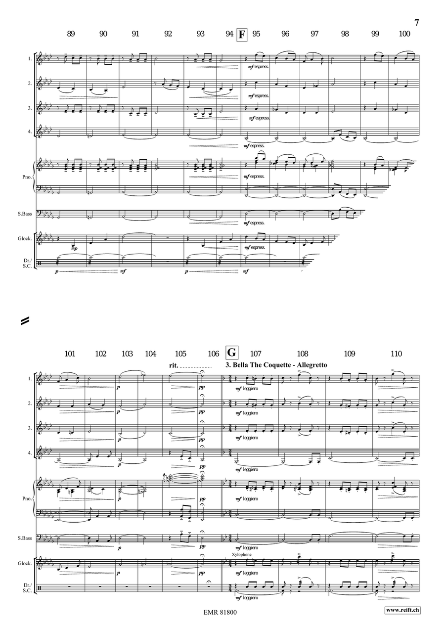 4 Little Dogs Horn scores gallery preview page 7