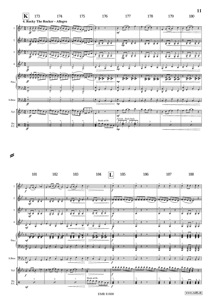 4 Little Dogs Horn scores gallery preview page 9