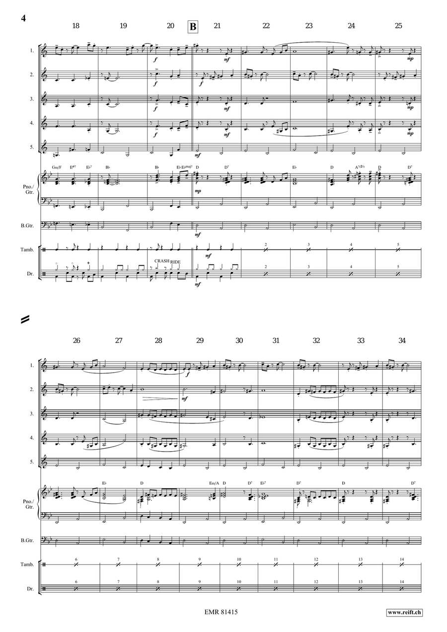 Mountain King Mountain King Cornet scores gallery preview page 5