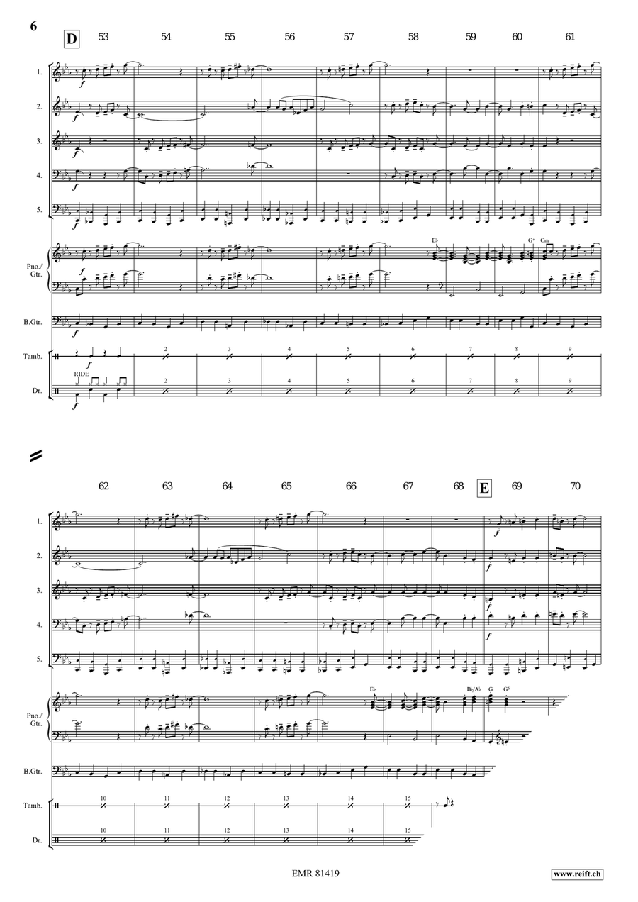 Mountain King Mountain King Woodwind Quintet scores gallery preview page 7