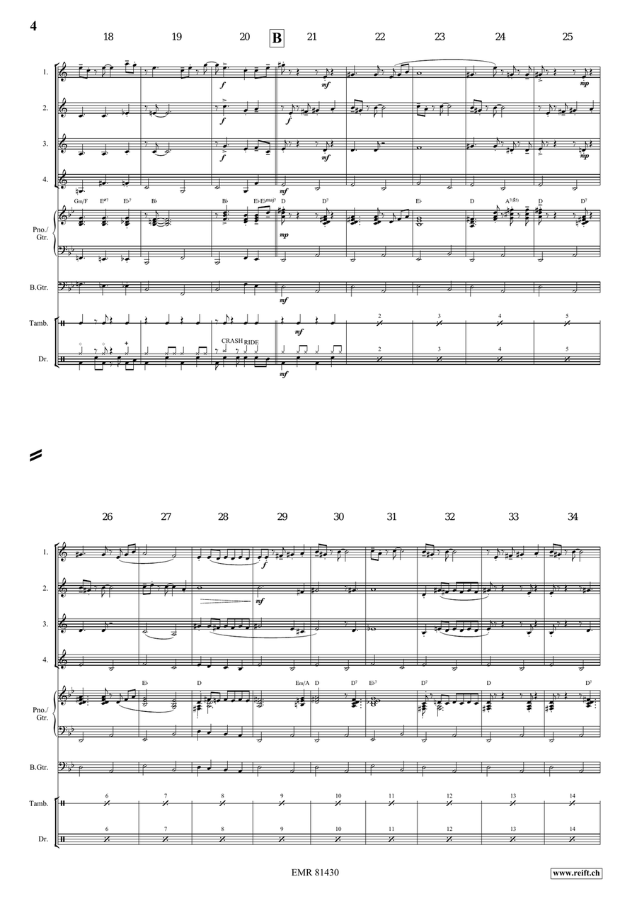 Mountain King Mountain King Cornet scores gallery preview page 5