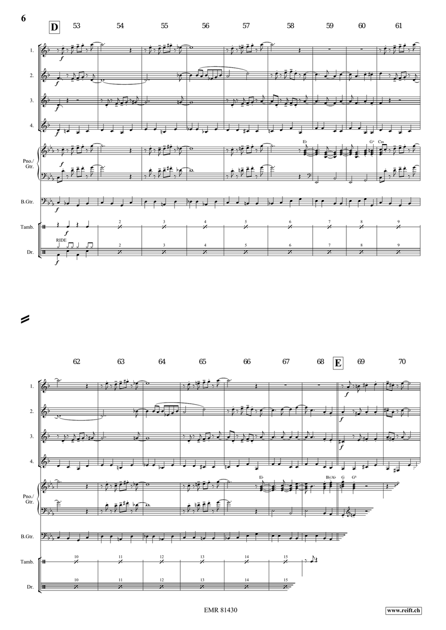 Mountain King Mountain King Cornet scores gallery preview page 7