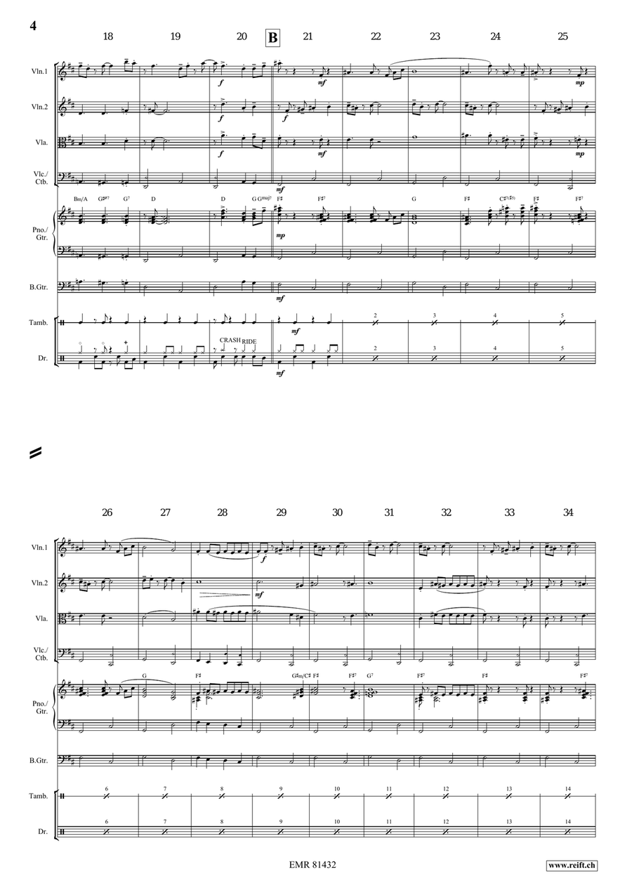 Mountain King Mountain King String Quartet scores gallery preview page 5