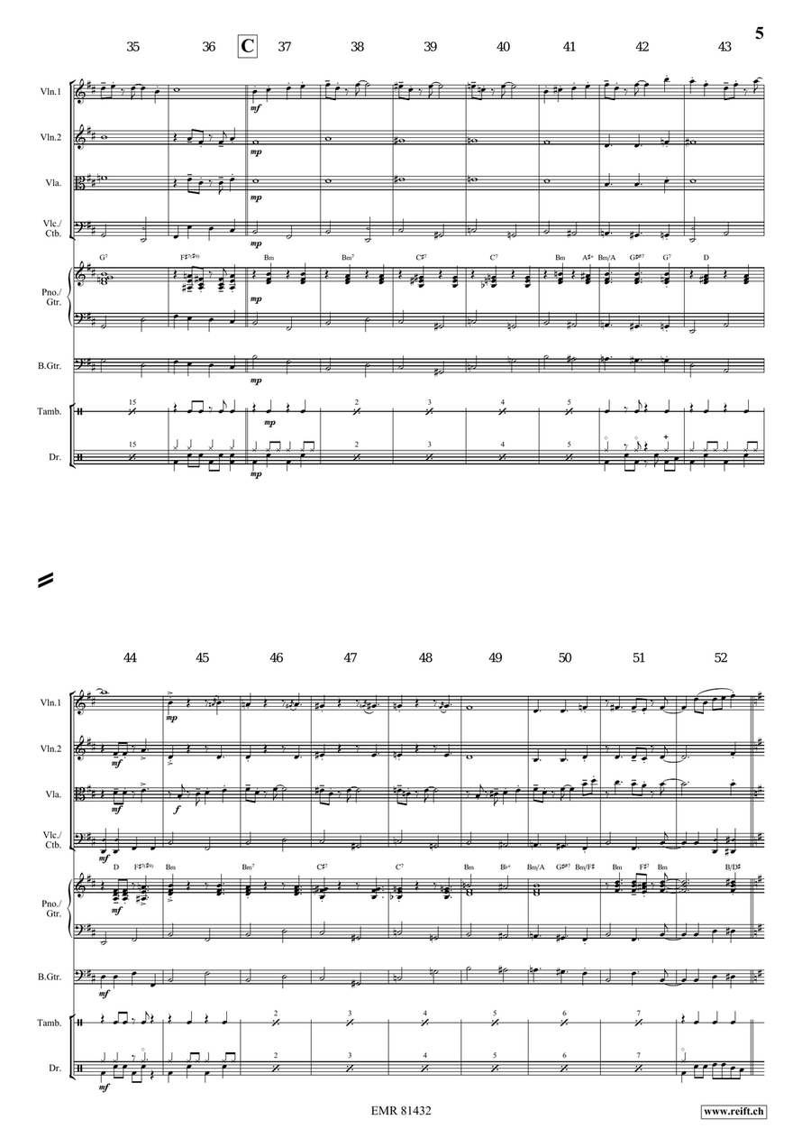 Mountain King Mountain King String Quartet scores gallery preview page 6