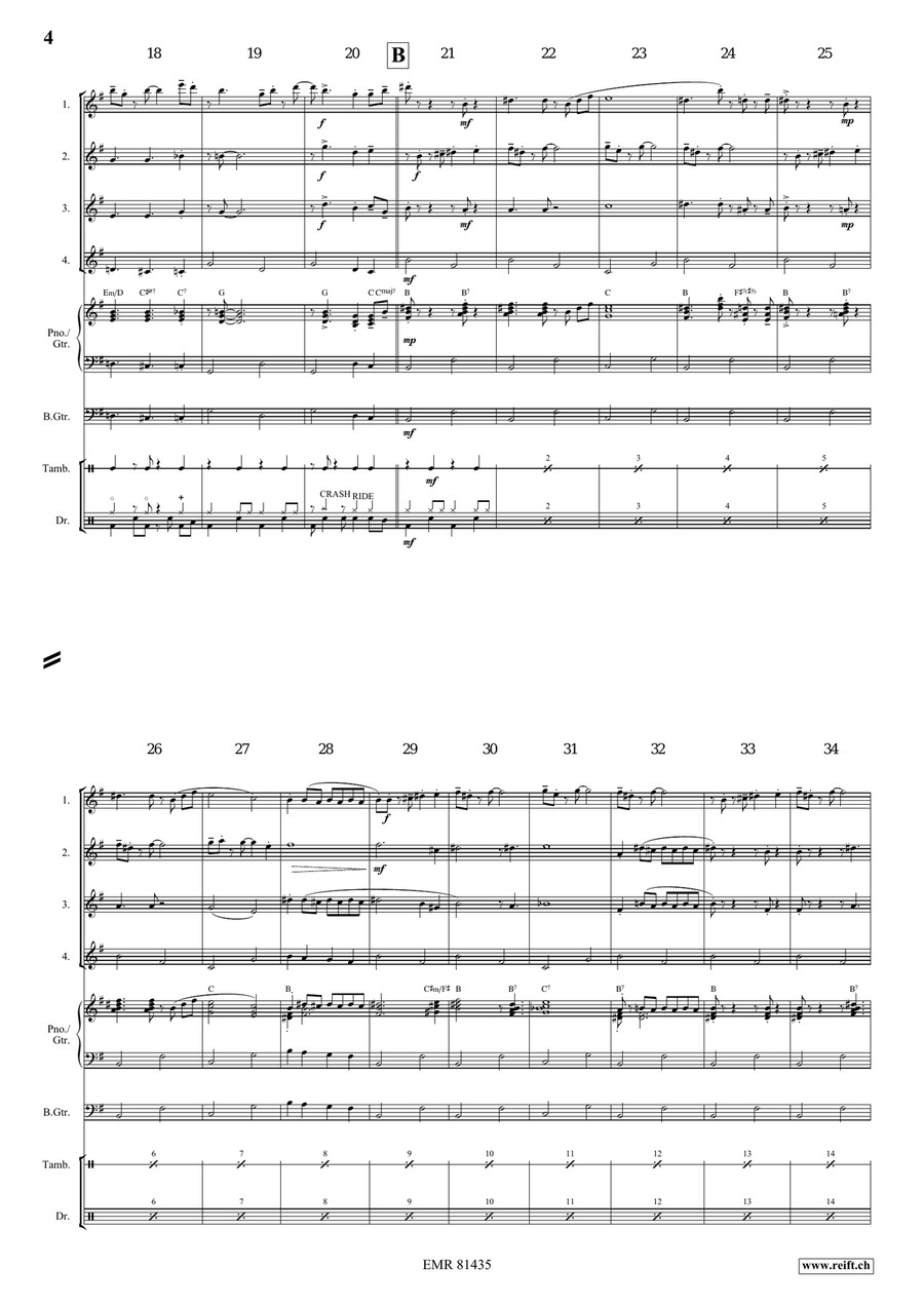Mountain King Mountain King Flute Quartet scores gallery preview page 5