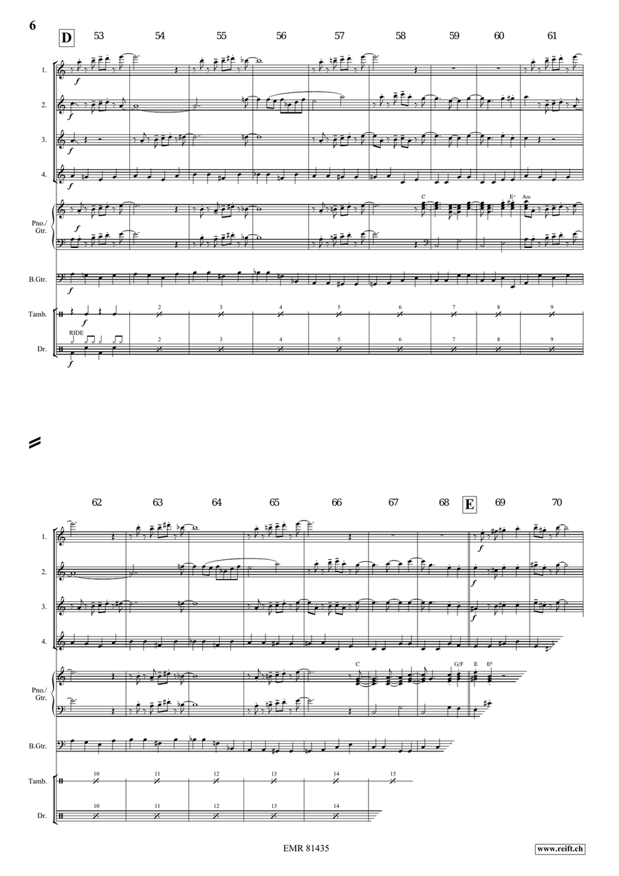 Mountain King Mountain King Flute Quartet scores gallery preview page 7
