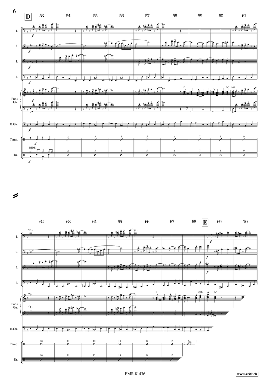 Mountain King Mountain King Bassoon Quartet scores gallery preview page 7