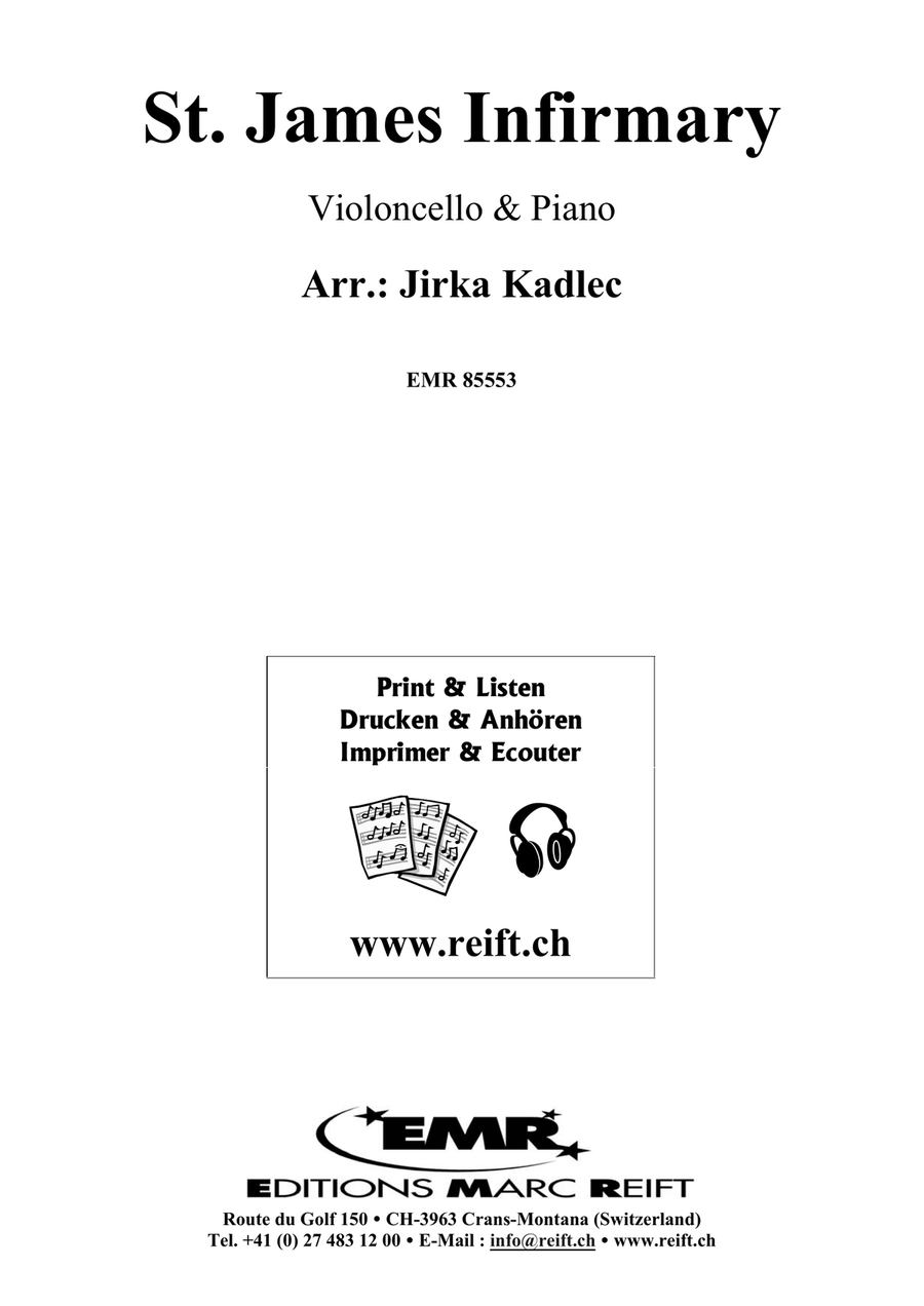 St. James Infirmary St. James Infirmary Piano Accompaniment scores gallery preview page 2