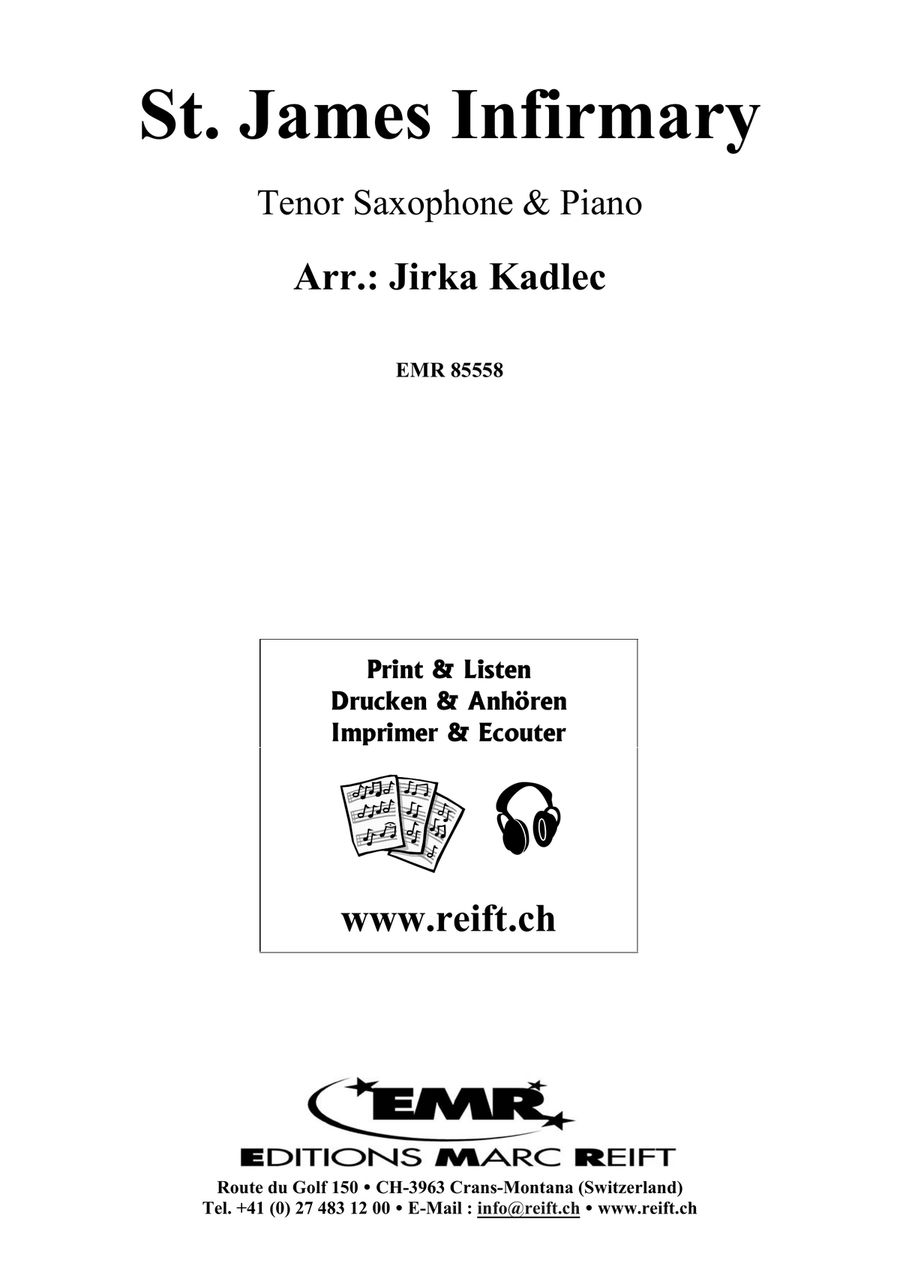St. James Infirmary St. James Infirmary Tenor Saxophone scores gallery preview page 2