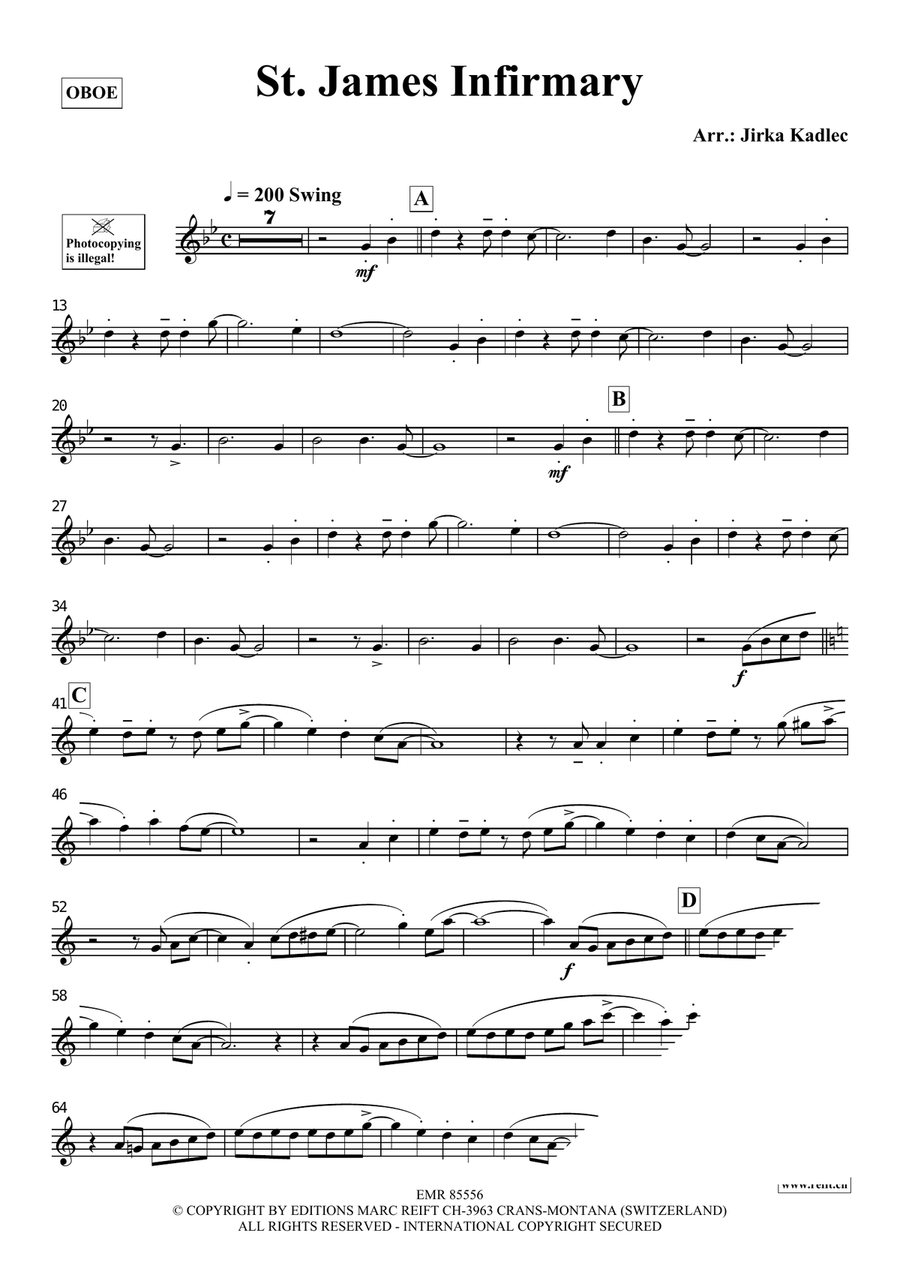 St. James Infirmary St. James Infirmary Piano Accompaniment scores gallery preview page 3