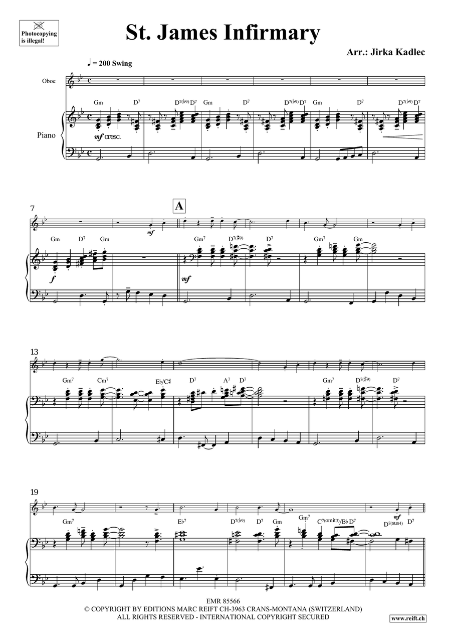 St. James Infirmary St. James Infirmary Piano Accompaniment scores gallery preview page 4