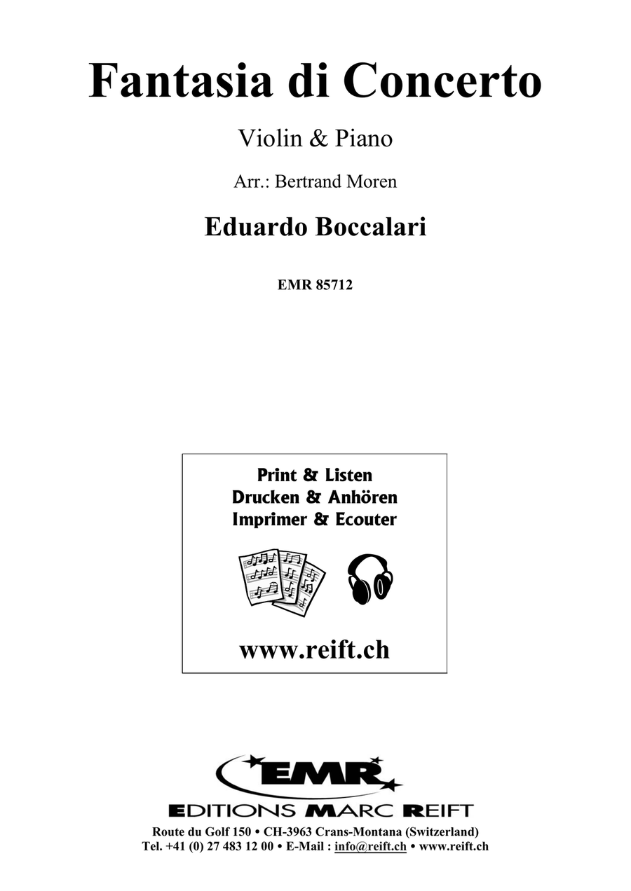 Fantasia di Concerto Fantasia di Concerto Violin Solo scores gallery preview page 2