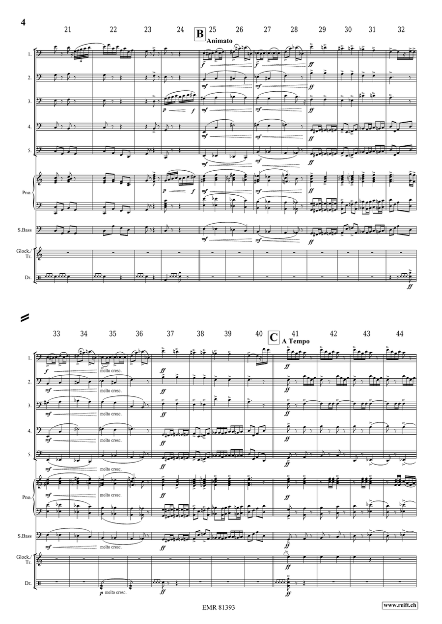 Pomp and Circumstance No. 1 Bassoon scores gallery preview page 4