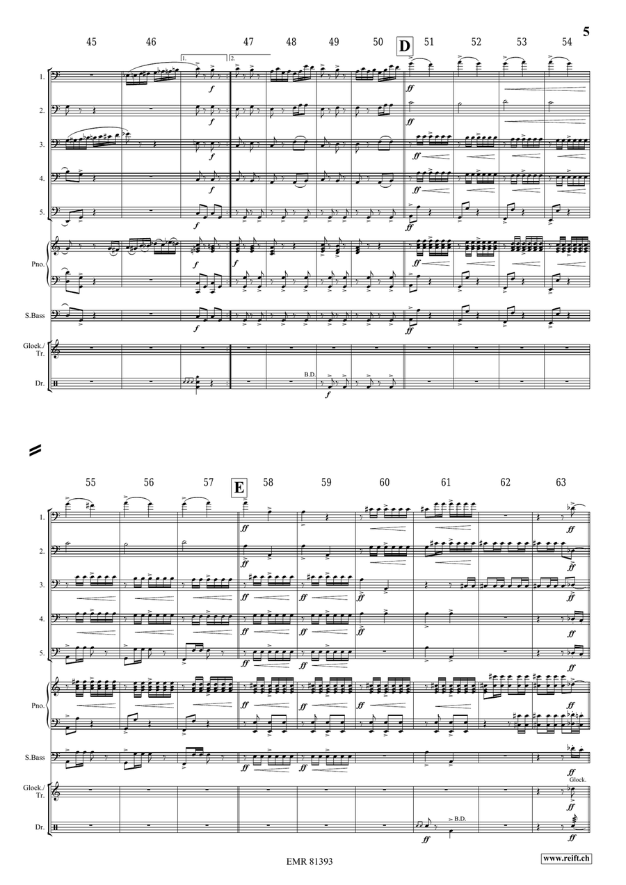 Pomp and Circumstance No. 1 Bassoon scores gallery preview page 5