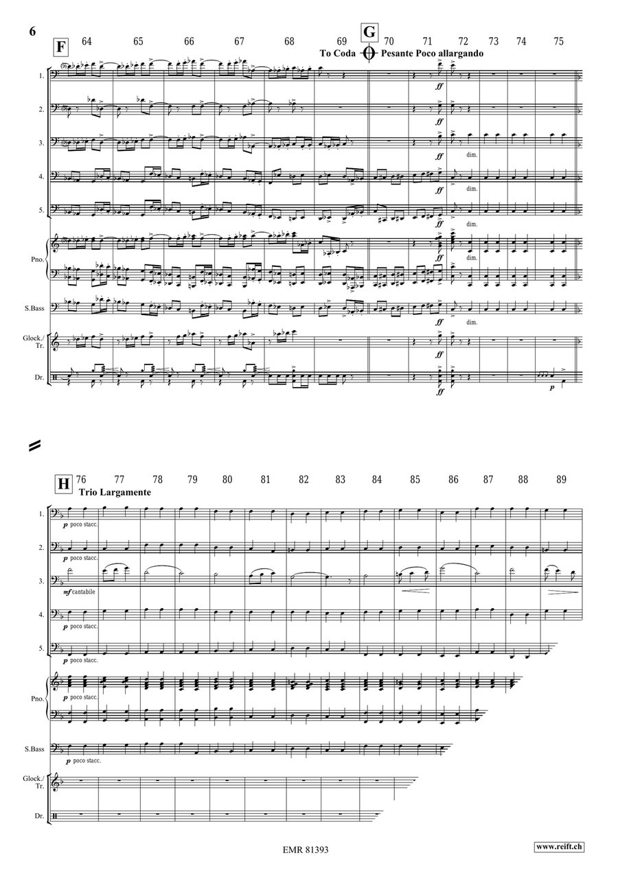 Pomp and Circumstance No. 1 Bassoon scores gallery preview page 6