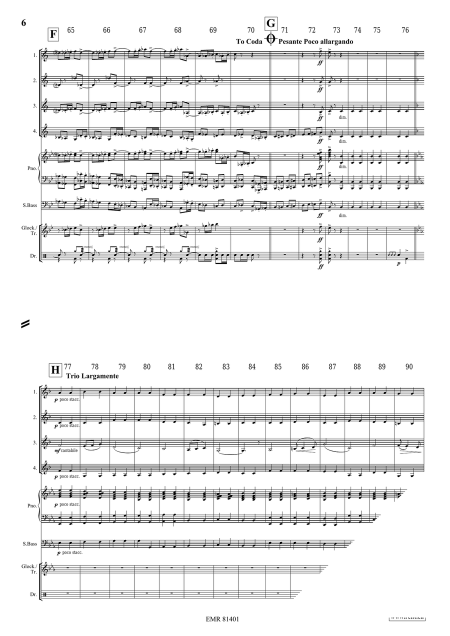 Pomp and Circumstance No. 1 Cornet scores gallery preview page 6