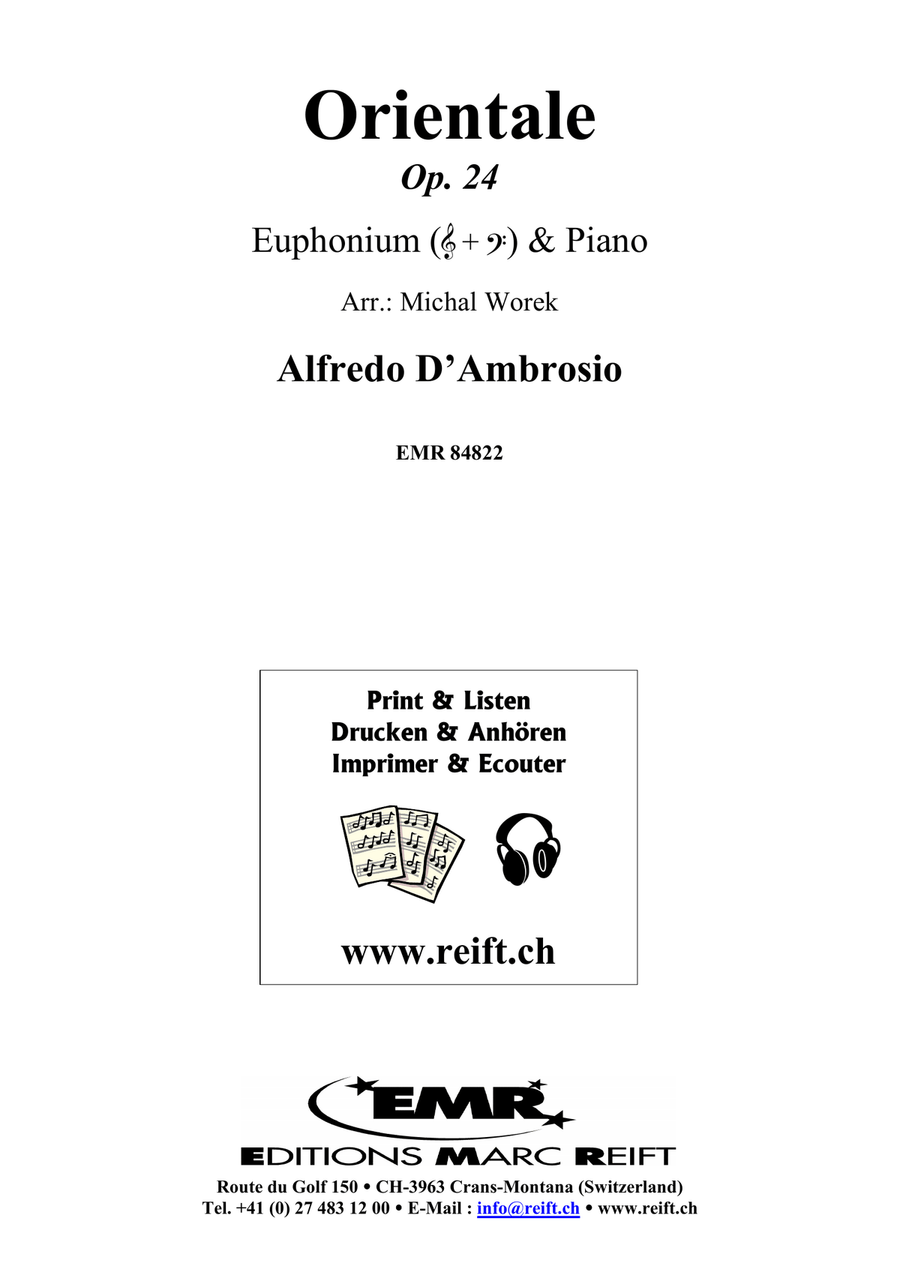 Orientale Orientale Euphonium scores gallery preview page 2