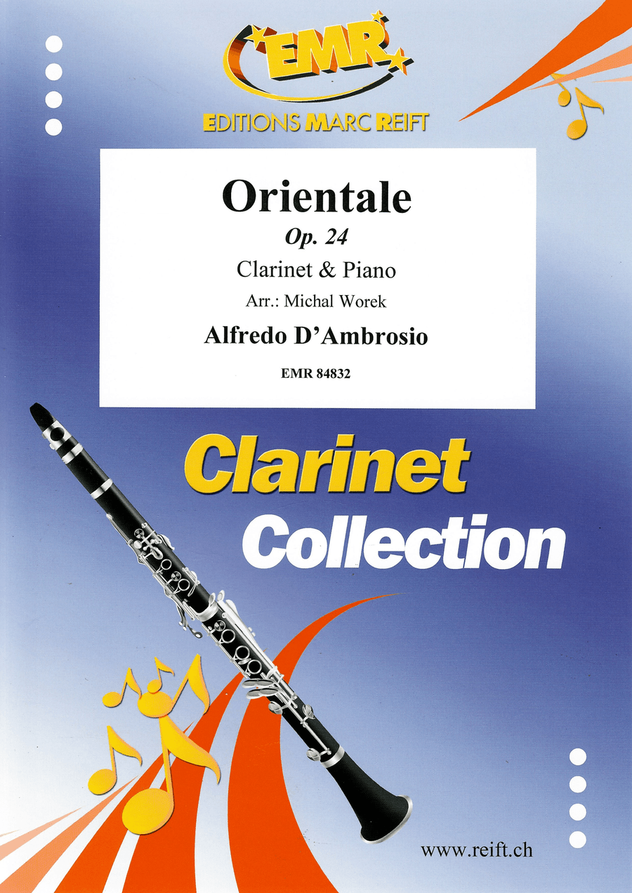 Orientale Orientale Clarinet Solo scores gallery preview page 1