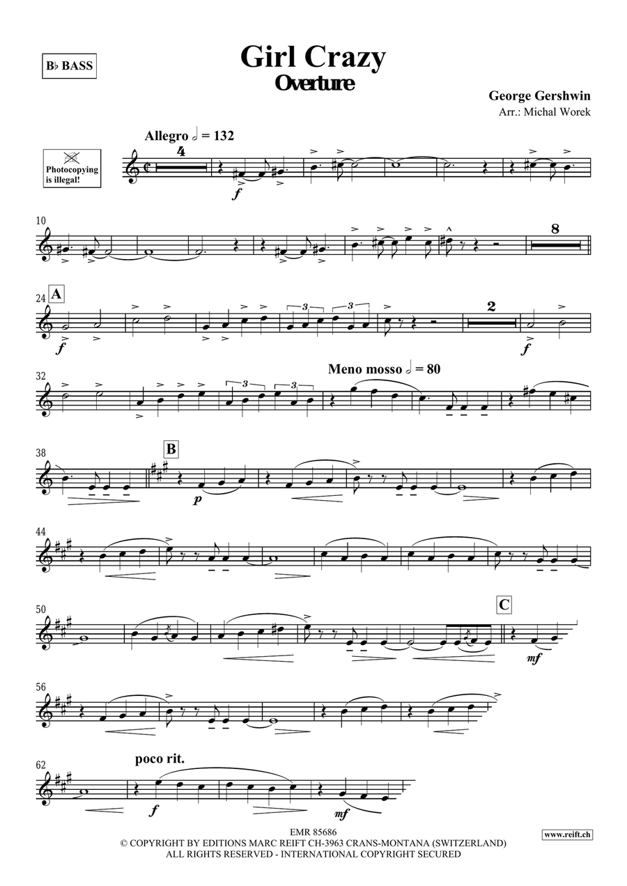Girl Crazy Girl Crazy Voice Solo scores gallery preview page 3