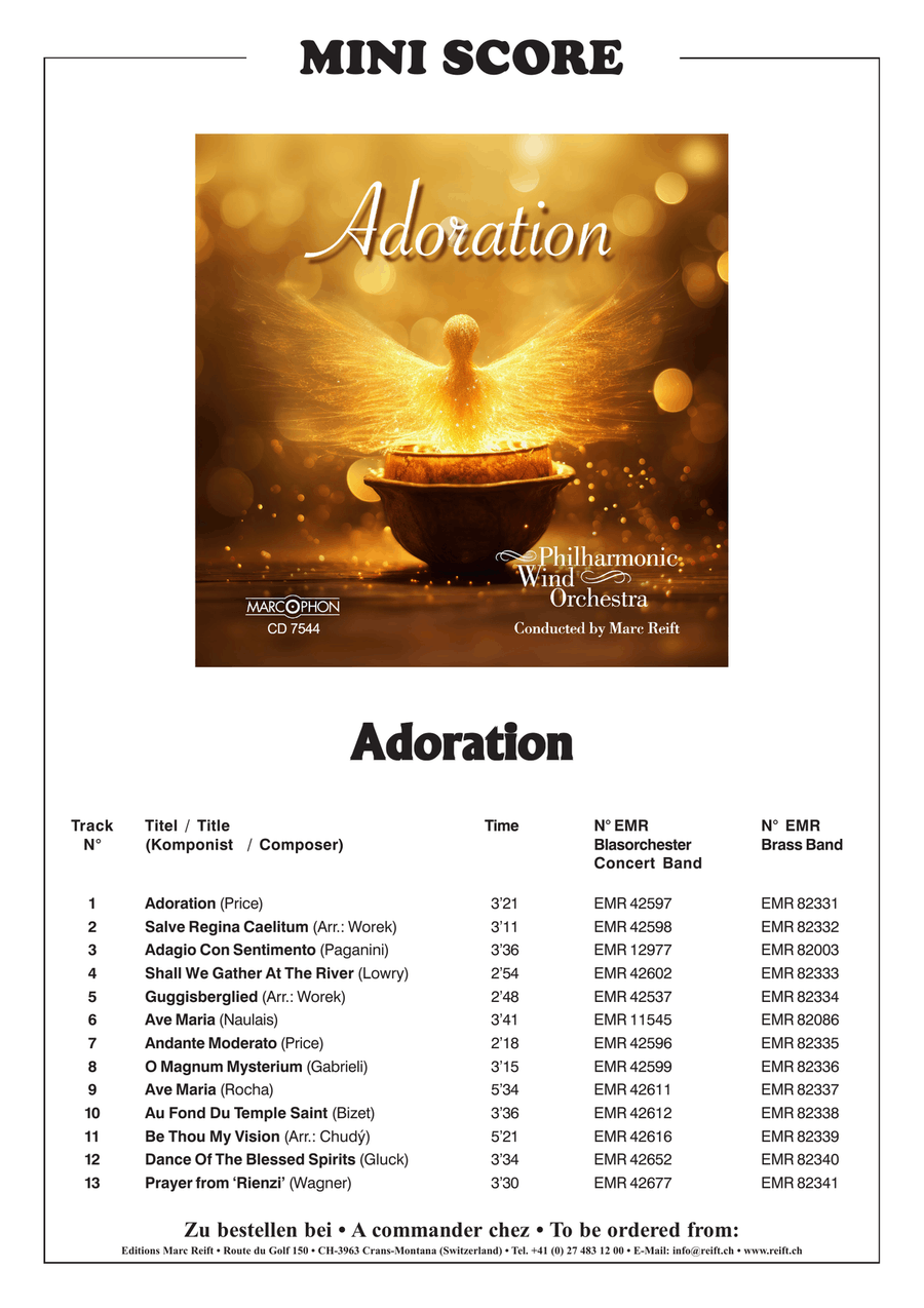 Prayer from Rienzi Prayer from Rienzi Brass Band scores gallery preview page 3