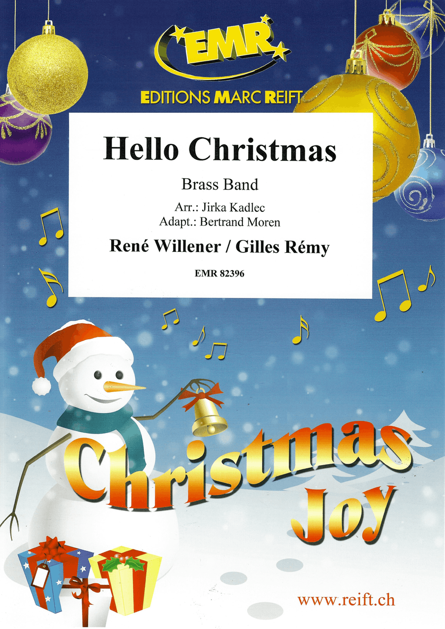 Hello Christmas Hello Christmas Brass Band scores gallery preview page 1