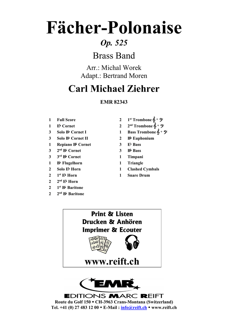 Fächer-Polonaise Fächer-Polonaise Brass Band scores gallery preview page 2