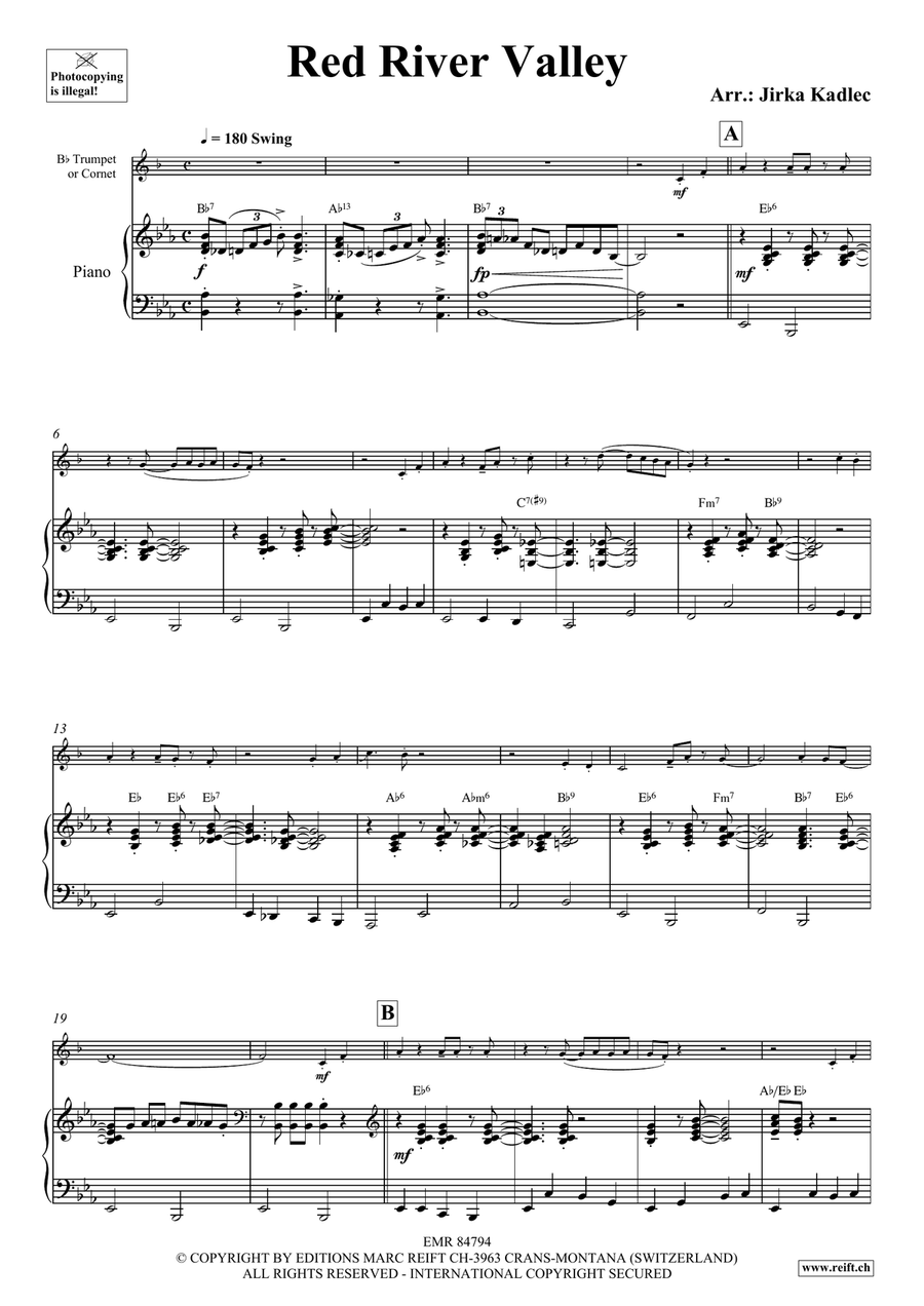 Red River Valley Red River Valley Cornet scores gallery preview page 4