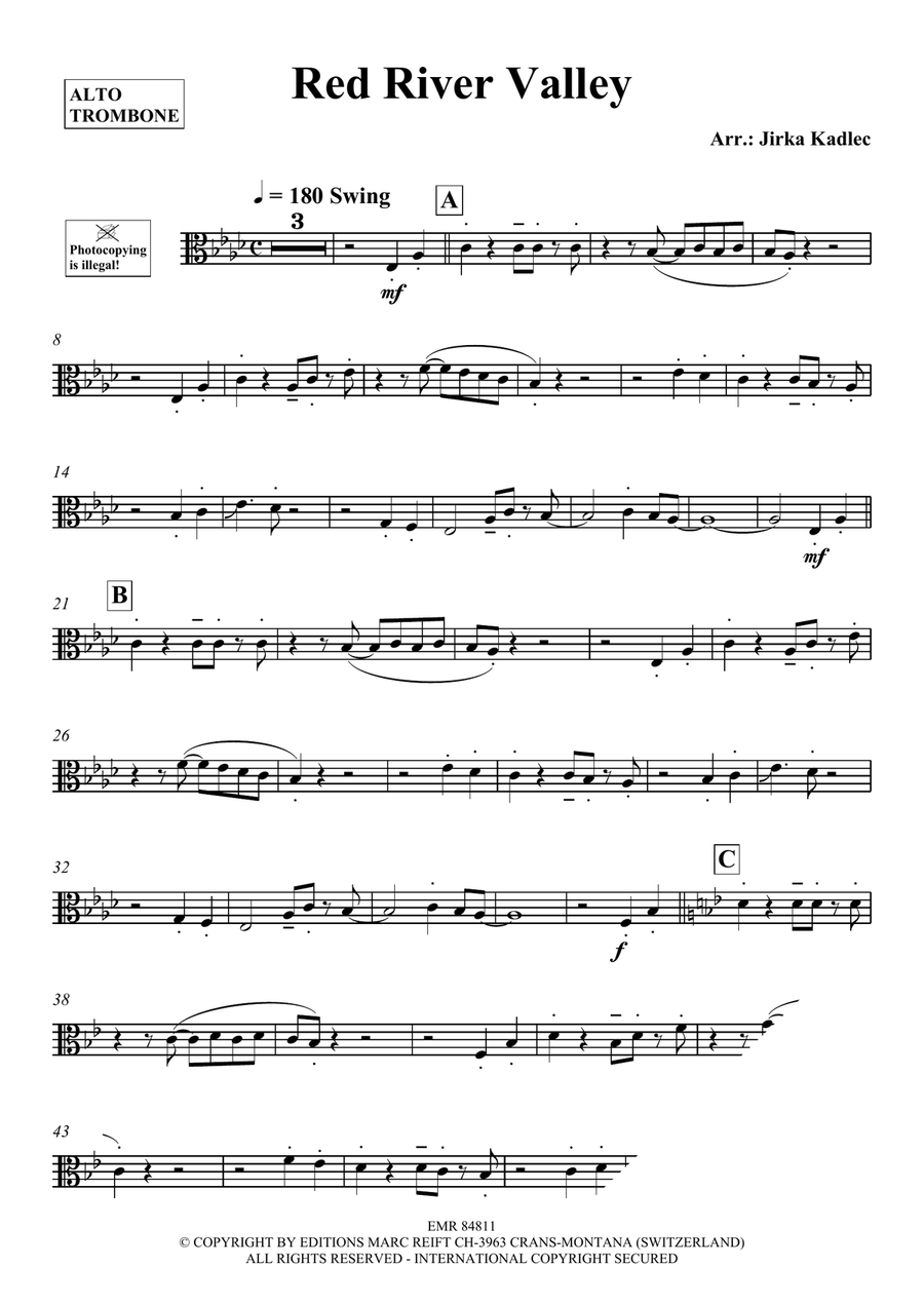 Red River Valley Red River Valley Piano Accompaniment scores gallery preview page 3