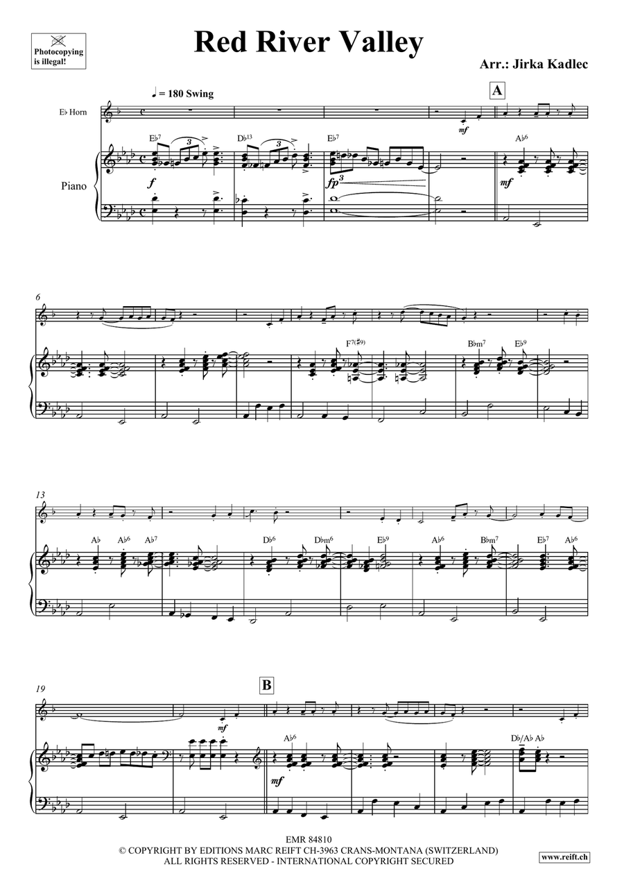Red River Valley Red River Valley Horn scores gallery preview page 4