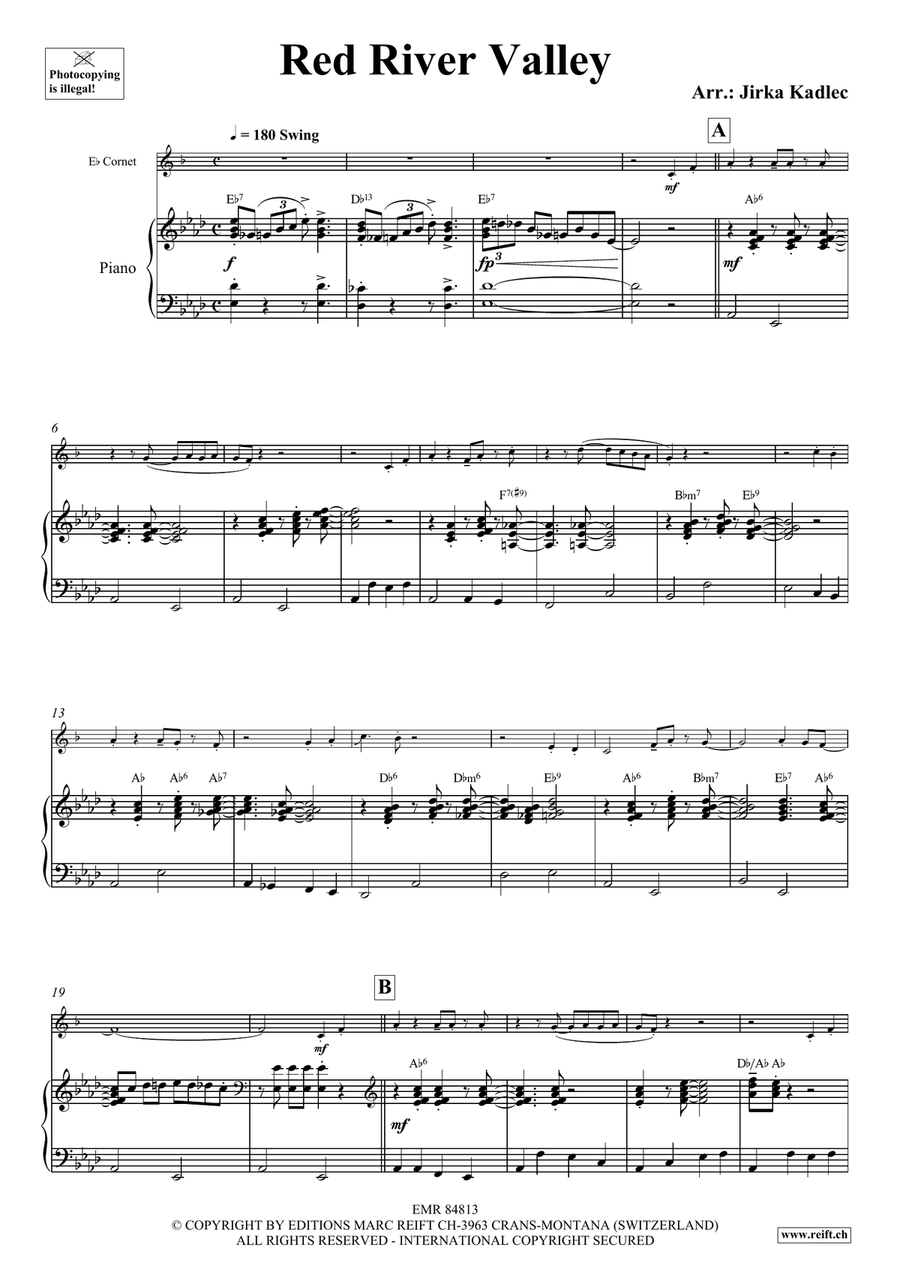 Red River Valley Red River Valley Cornet scores gallery preview page 4