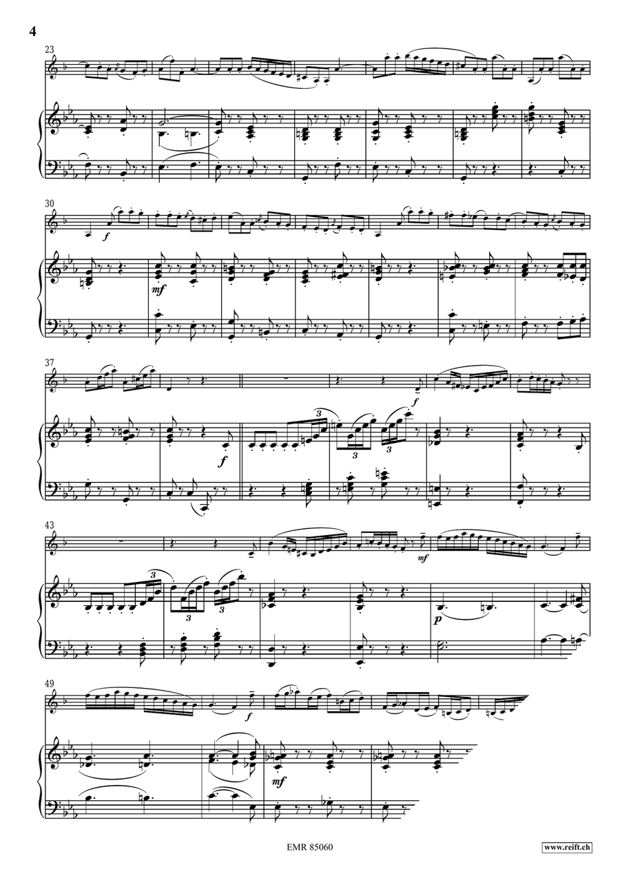 La Campanella Voice Solo scores gallery preview page 5