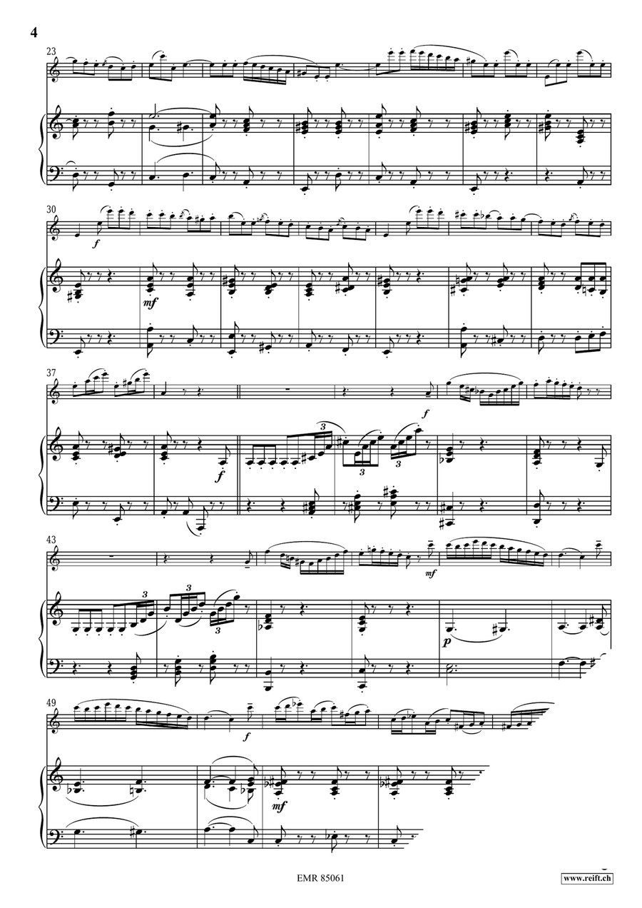 La Campanella Piccolo scores gallery preview page 5