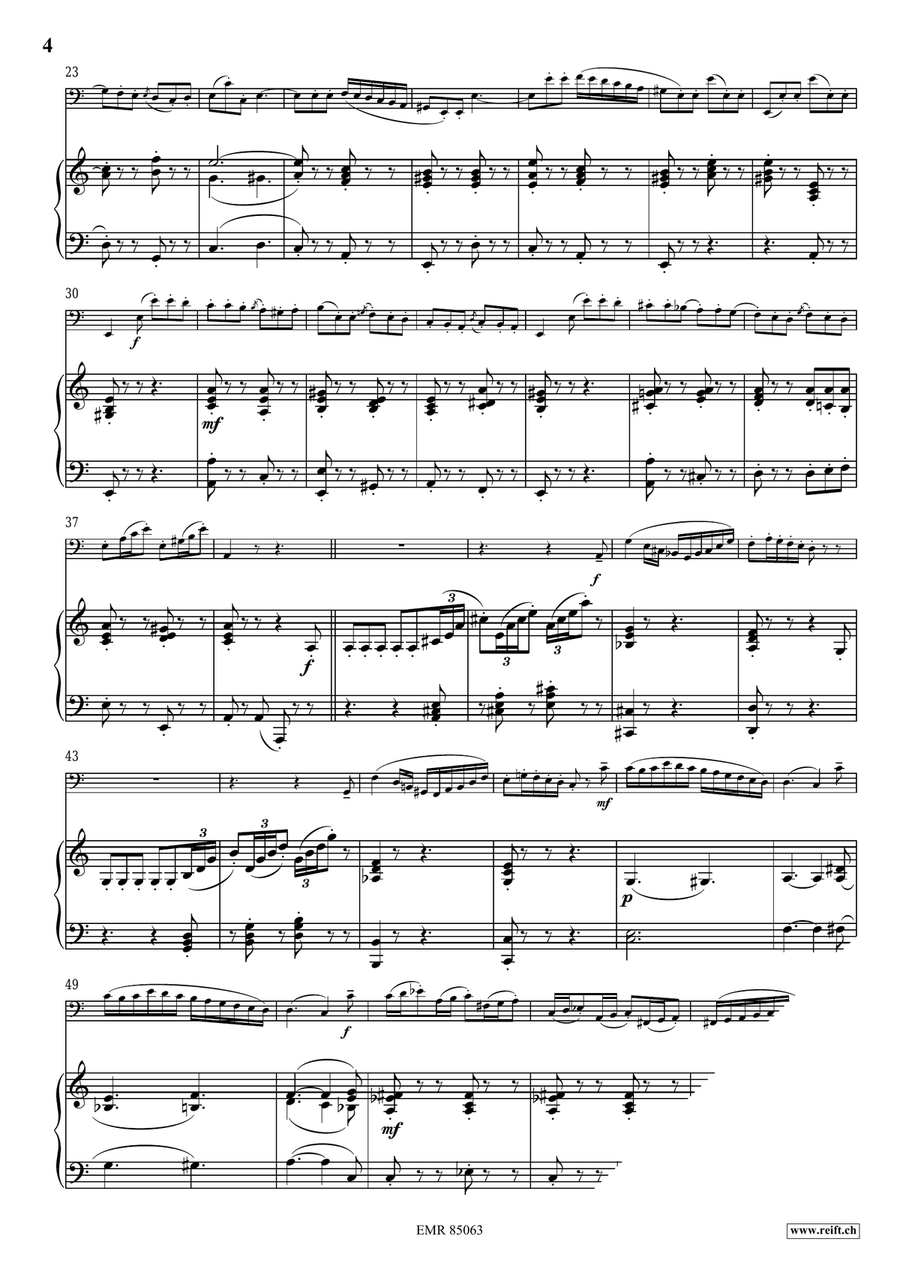 La Campanella Bassoon Solo scores gallery preview page 5