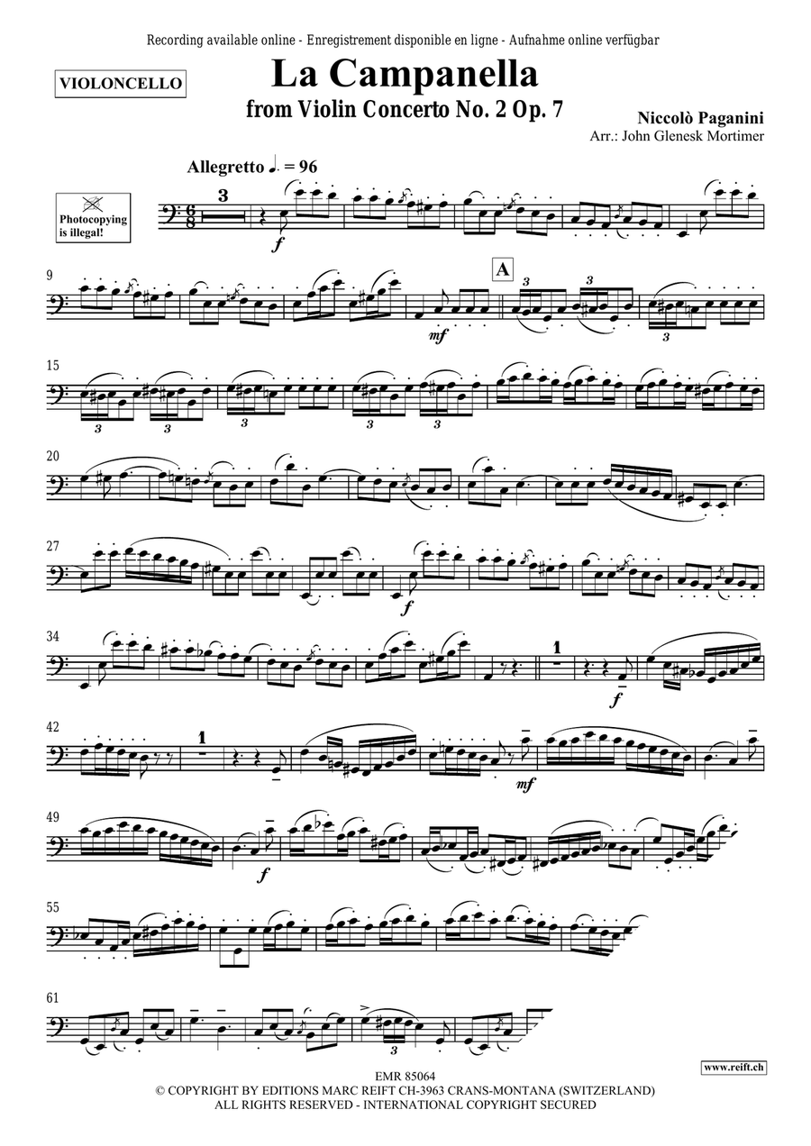 La Campanella La Campanella Piano Accompaniment scores gallery preview page 3