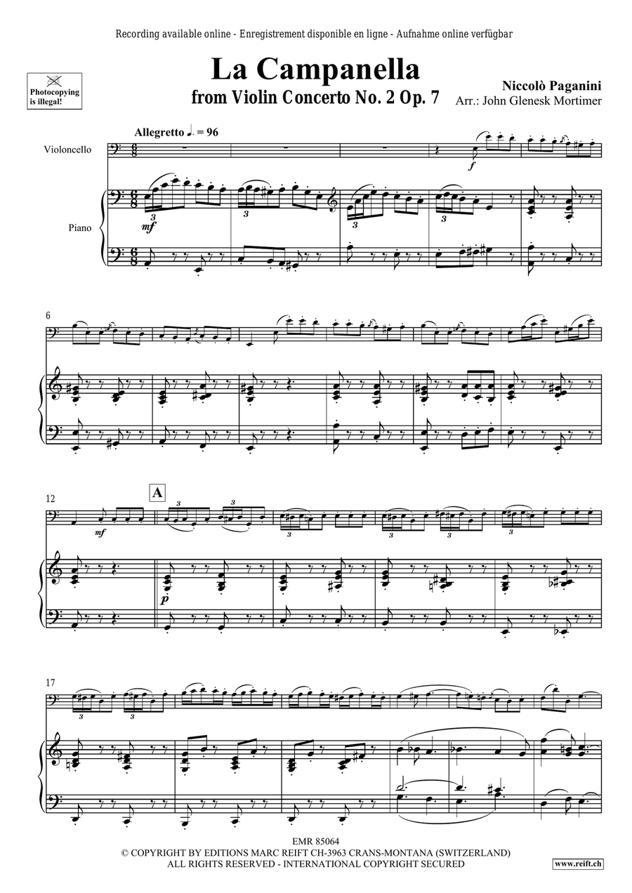 La Campanella La Campanella Piano Accompaniment scores gallery preview page 4