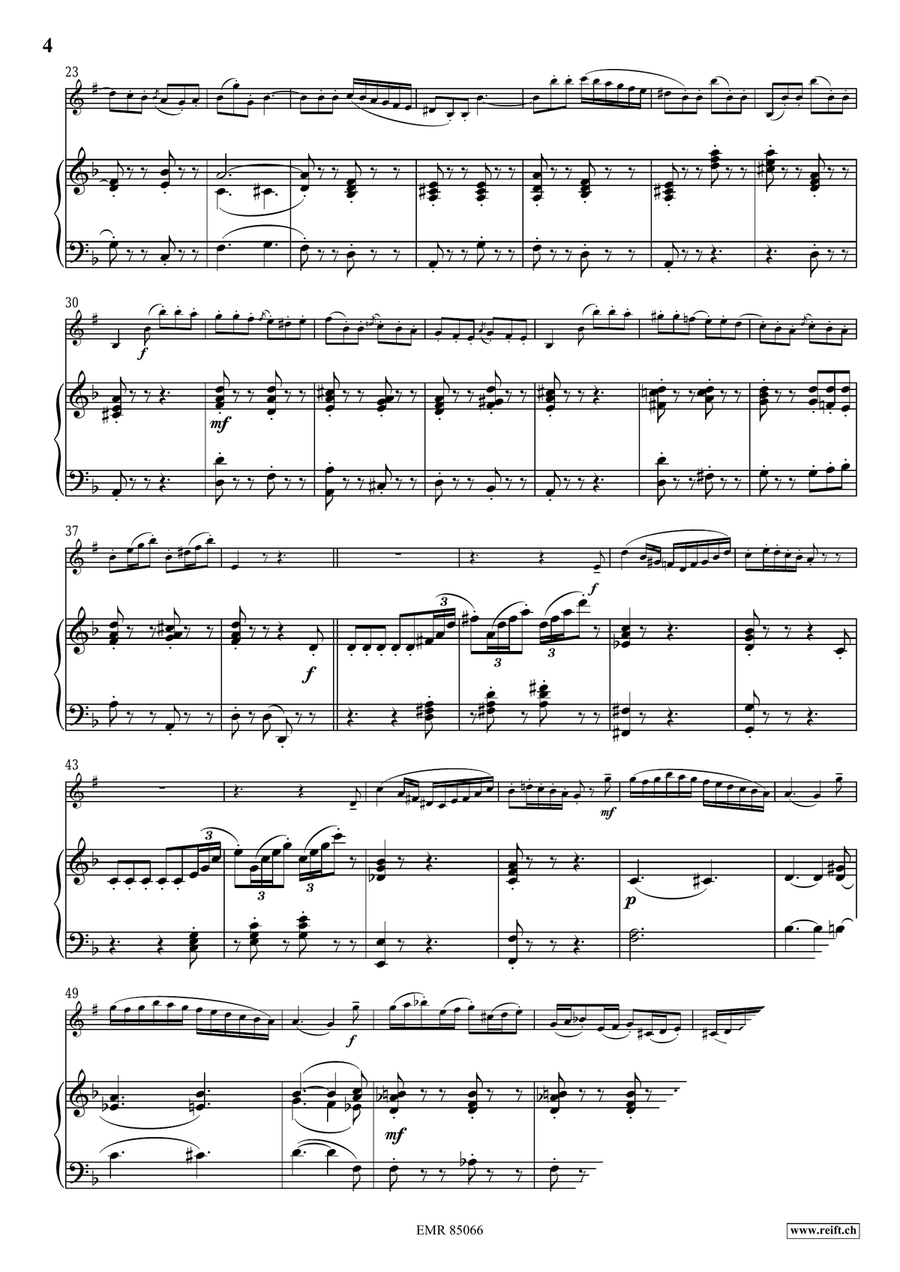 La Campanella La Campanella Clarinet Solo scores gallery preview page 5