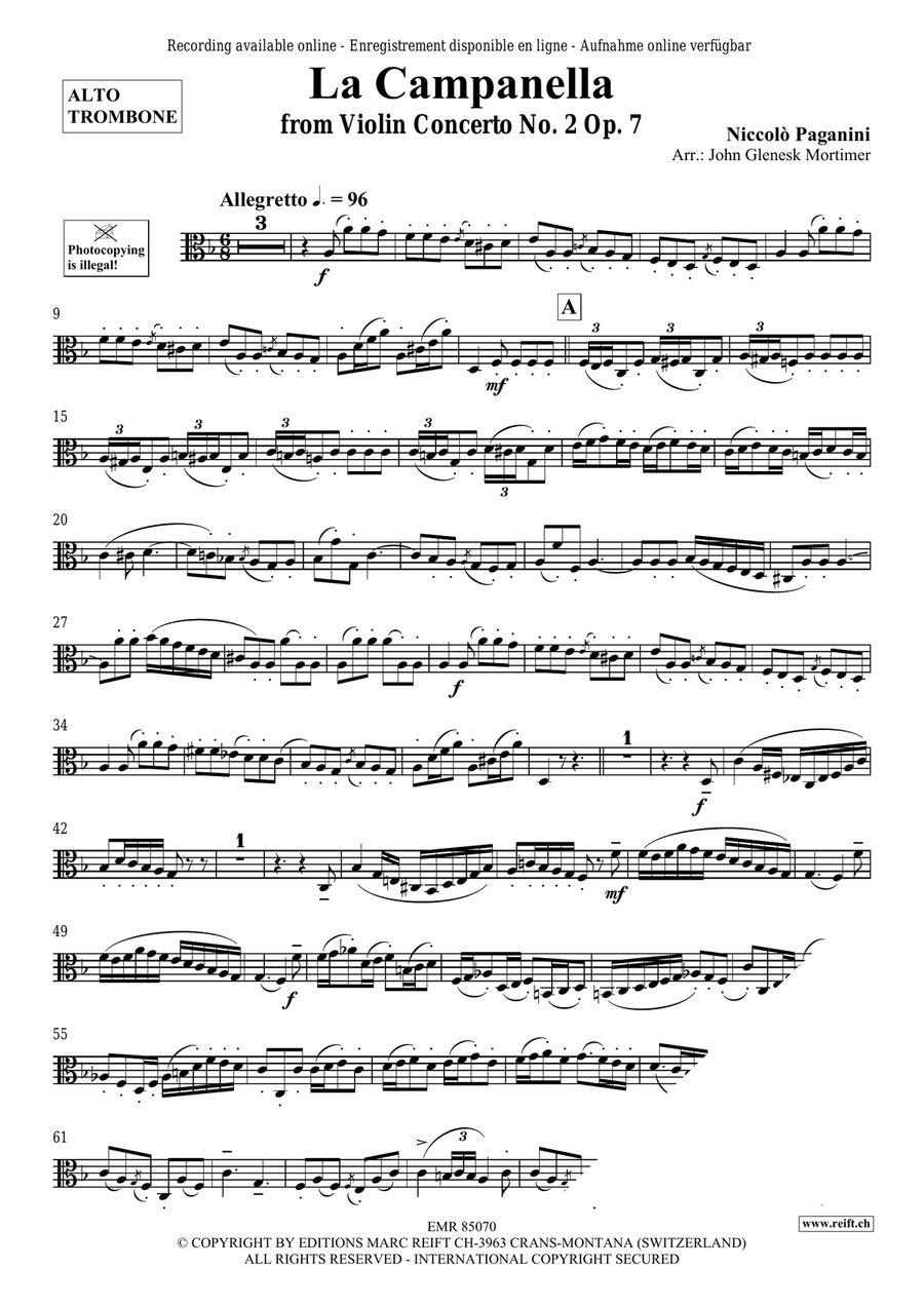 La Campanella Piano Accompaniment scores gallery preview page 3
