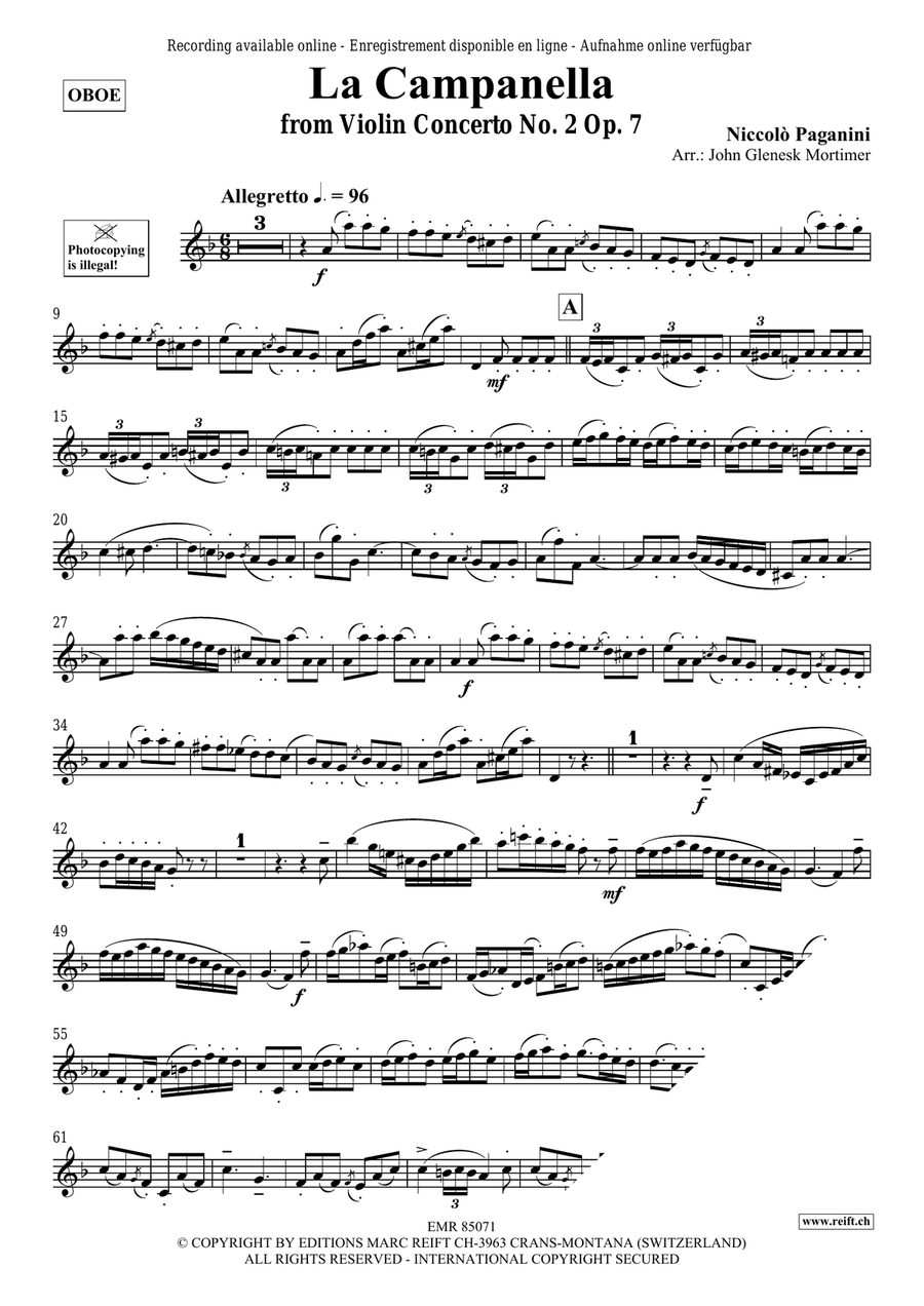 La Campanella La Campanella Piano Accompaniment scores gallery preview page 3