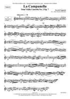 La Campanella Violin Solo scores gallery preview page 3
