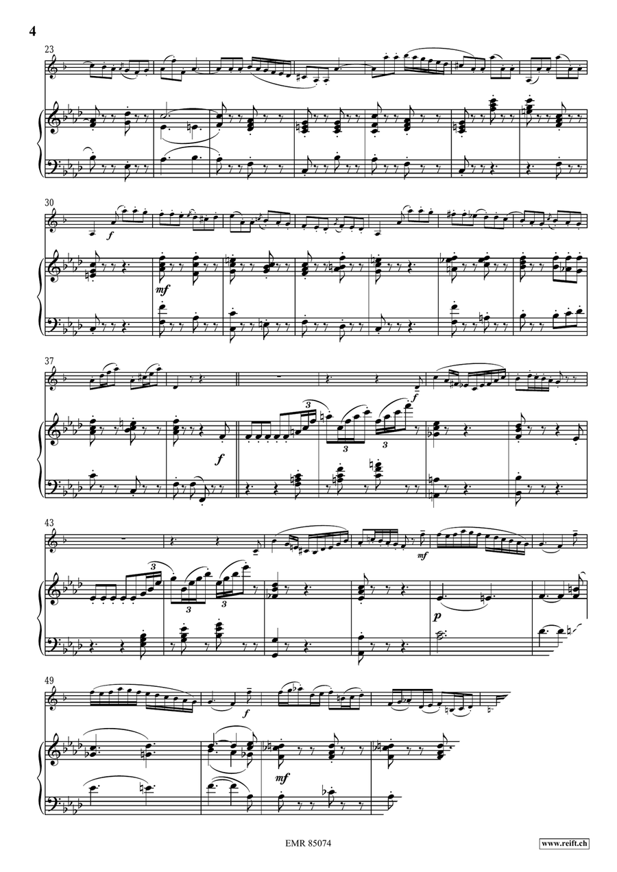 La Campanella La Campanella Horn scores gallery preview page 5
