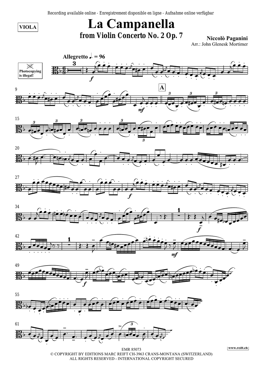 La Campanella Piano Accompaniment scores gallery preview page 3