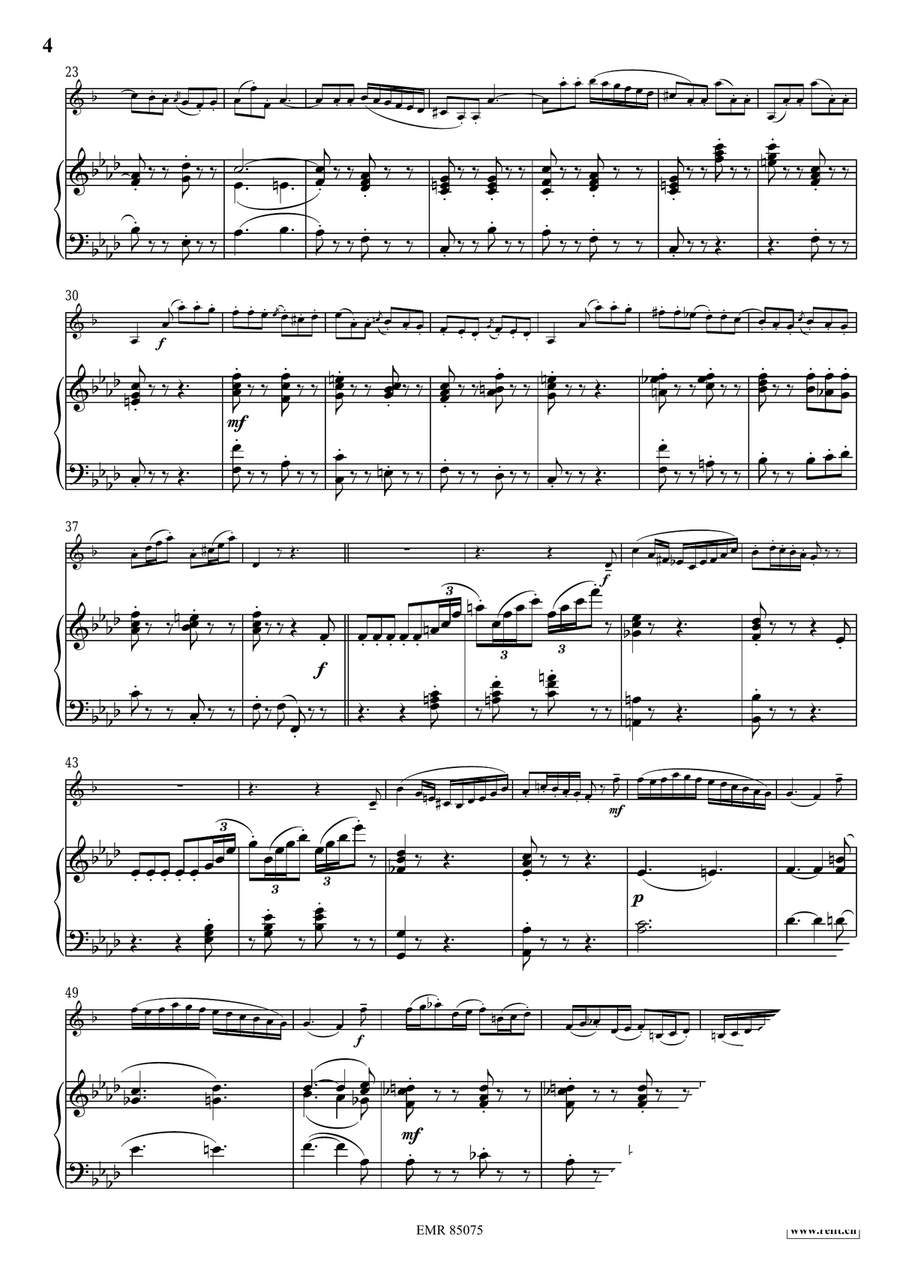 La Campanella La Campanella Cornet scores gallery preview page 5
