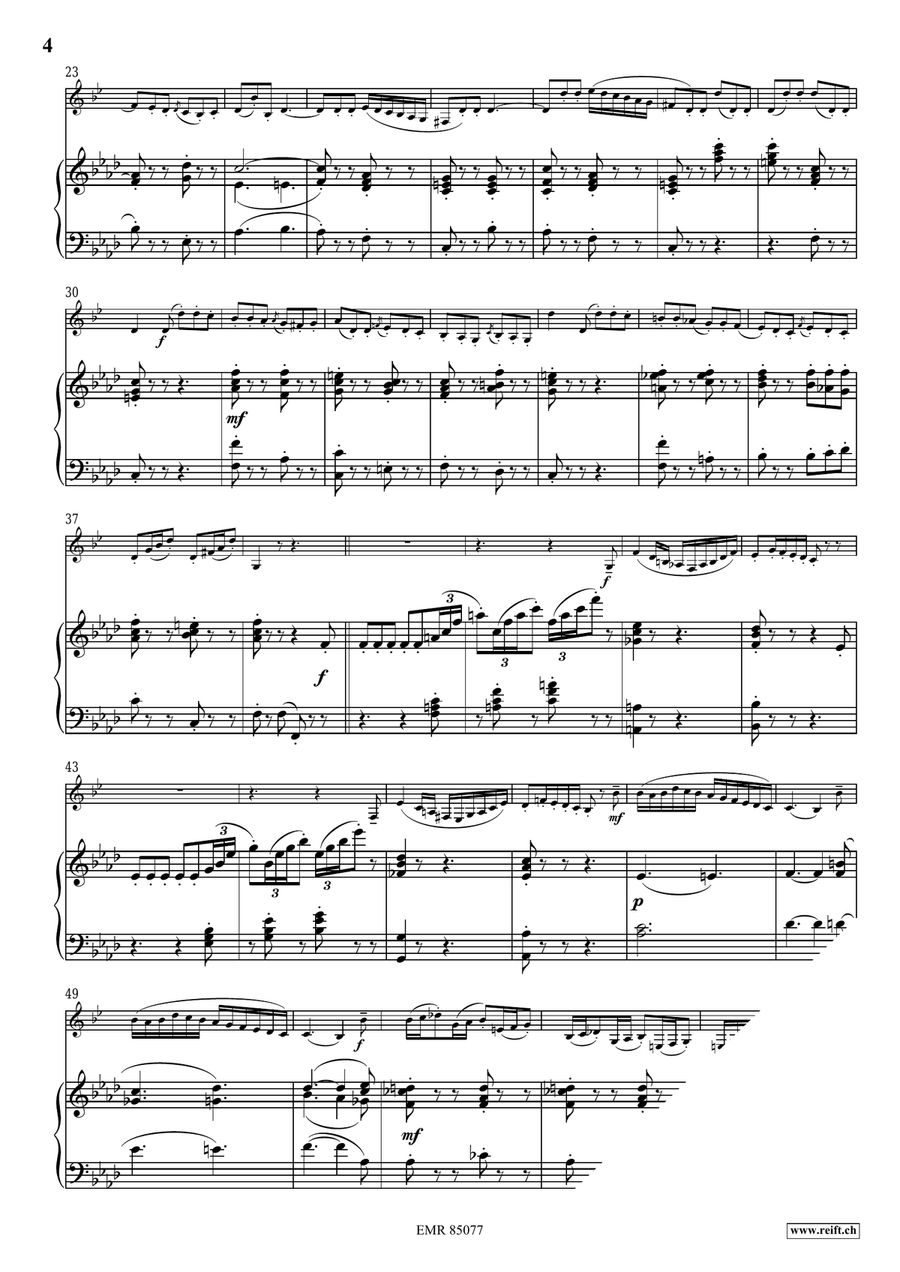 La Campanella La Campanella Bass Clarinet scores gallery preview page 5
