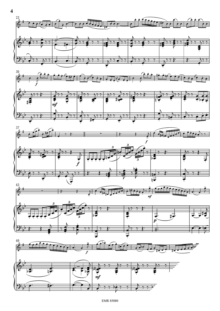 La Campanella Alto Saxophone scores gallery preview page 5