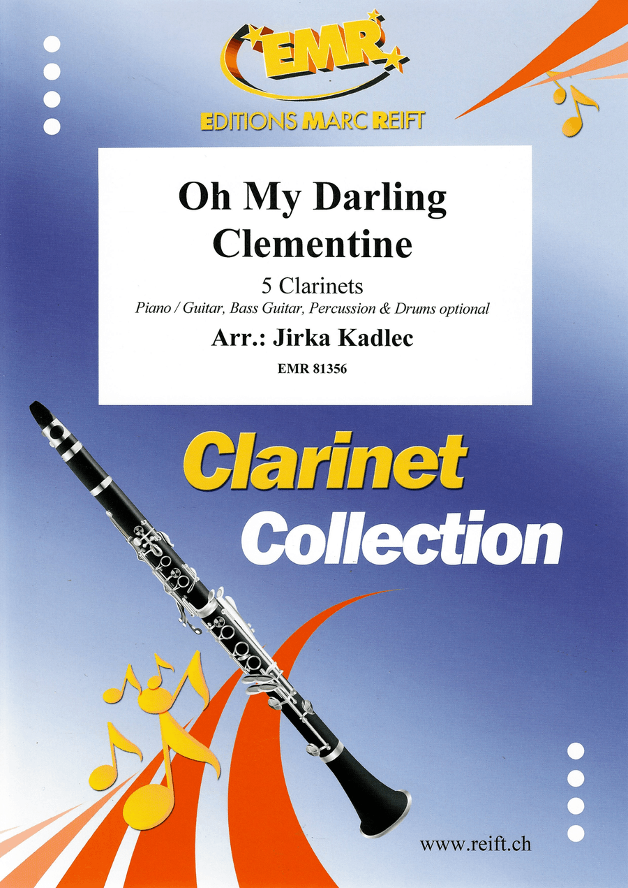 Oh My Darling Clementine Oh My Darling Clementine Clarinet Quintet scores gallery preview page 1